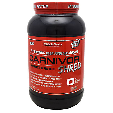 Muscle Meds, Carnivor, Shred Chocolate 28/S Muscle Meds