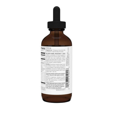 Source Naturals, Wellness Herbal Resistance Liquid Standard Formula, 4 Fl Oz Source Naturals