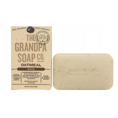 Grandpa's Brands Company, Bar Soap, Oatmeal 4.25 oz Grandpa's Brands Company