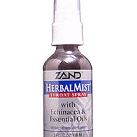 Zand, Herbal Mist Throat Spray, Spray Peppermint, 12 x 2oz Zand
