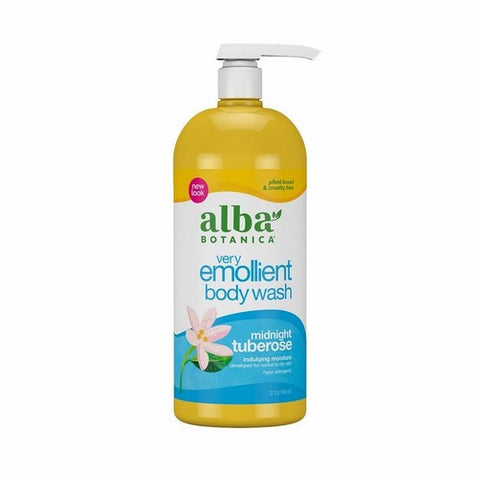 Alba Botanica, Body Bath Midnight Tuberose, 32 Fl Oz Alba Botanica