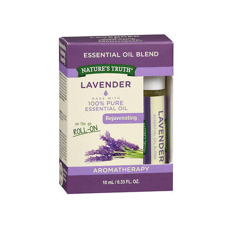 Nature's Truth, Pure Essential Oil On The Go Roll-On Lavender, 0.34 Oz Nature's Truth
