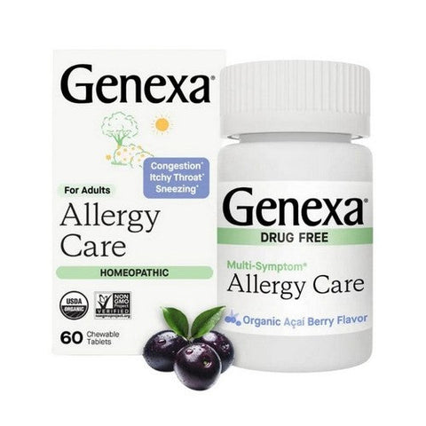 Genexa, Allergy-D Organic, Adult 60 Tabs Genexa