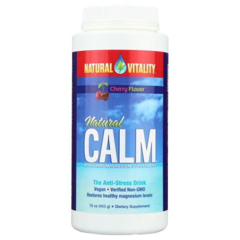 Natural Vitality, CALM Cherry, 16 Oz Natural Vitality