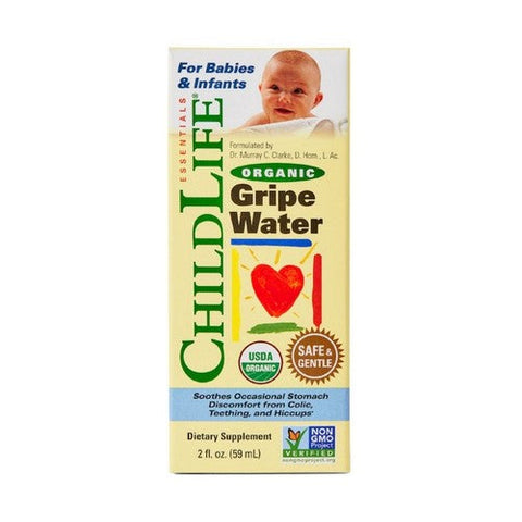 Child Life Essentials, Organic Gripe Water, 2 Oz Child Life Essentials