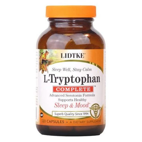 Lidtke, L-Tryptophan Complete, 120 Veg Caps Lidtke