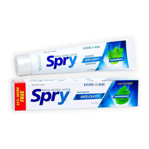 Xlear Inc, Spry Toothpaste Flouride, Peppermint 5 Oz Xlear Inc