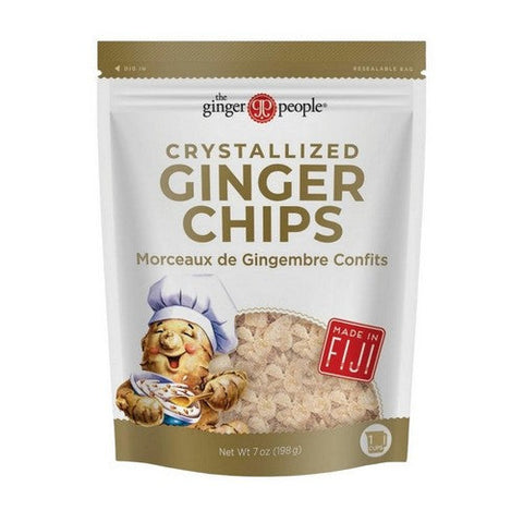 Ginger People, Crystallized Ginger Chips, 7 Oz Ginger People