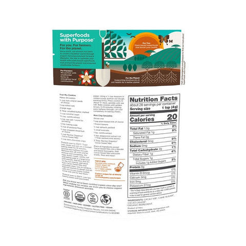 Navitas Organics, Organics Cacao Sweet Nibs, 4 Oz Navitas Organics