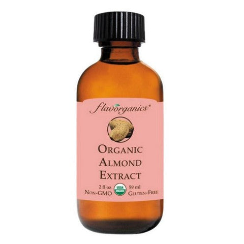 Flavorganics, Organic Almond Extract, 2 Oz Flavorganics