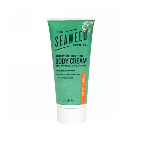 Sea Weed Bath Company, Body Cream, Citrus Vanilla 6 Oz Sea Weed Bath Company