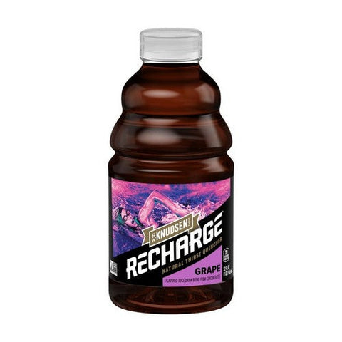 Rw Knudsen Family, Thirst Quencher Grape Recharge Sports Drink, Grape (Case of 6 X 32 Oz) Rw Knudsen Family