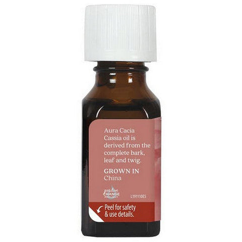 Aura Cacia, White Camphor Essential Oil, (cinnamomum cassia) 0.5 Fl Oz Aura Cacia