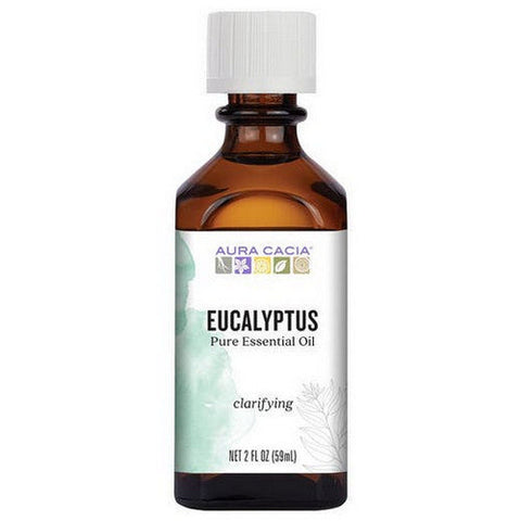 Aura Cacia, 100% Pure Essential Oil Eucalyptus, 2 Oz Aura Cacia