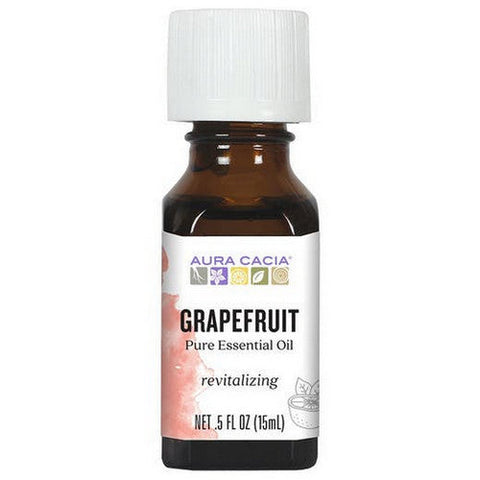 Aura Cacia, Essential Oil Grapefruit, 0.5 Oz Aura Cacia