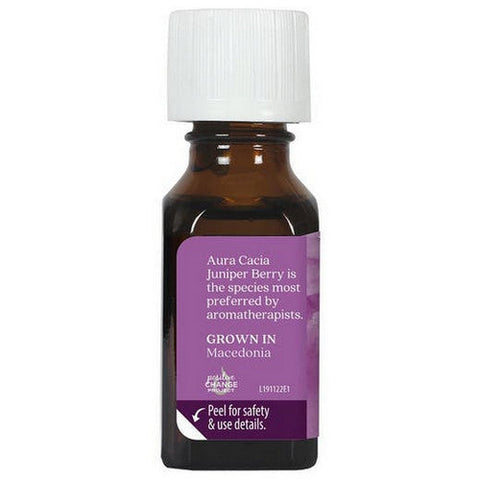 Aura Cacia, 100% Pure Essential Oil Juniper Berry, 0.5 Oz Aura Cacia
