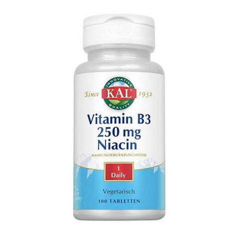 Kal, Niacin, 100 Tabs Kal
