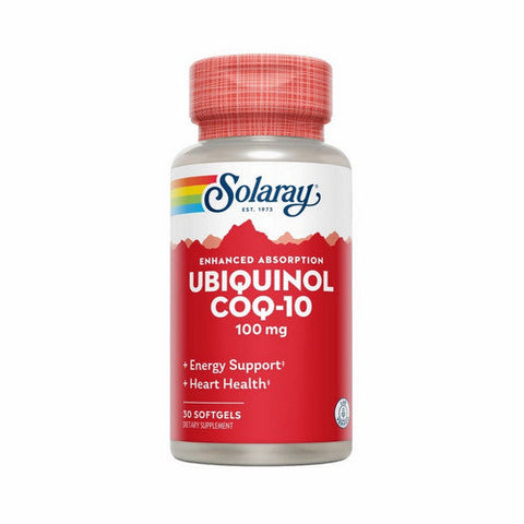 Solaray, Ubiquinol COQ-10, 50 mg, 30 Softgels Solaray