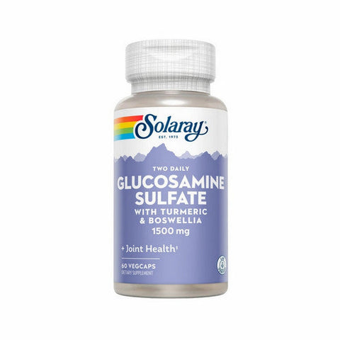 Solaray, Glucosamine Sulfate, 1500 mg, 60 Caps Solaray