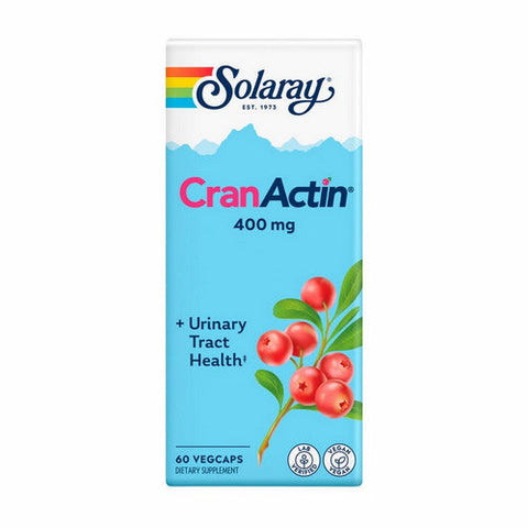 Solaray, CranActin, 400 mg, 60 Veg Caps Solaray