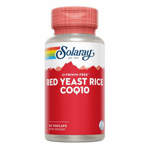 Solaray, Red Yeast Rice CoQ-10, 60 Veg Caps Solaray