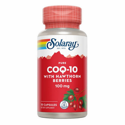 Solaray, CoQ10, 100 mg, 30 Caps Solaray