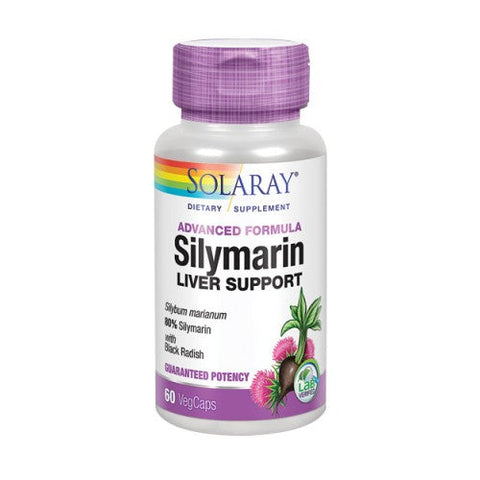 Solaray, Silymarin Liver Support, 550 mg, 60 Veg Caps Solaray
