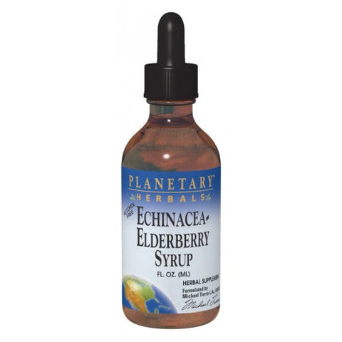 Planetary Herbals, Echinacea-Elderberry Syrup, 4 fl oz Planetary Herbals