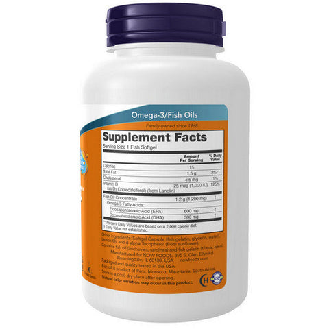 Now Foods, Ultra Omega 3-D, 90 Softgels Now Foods