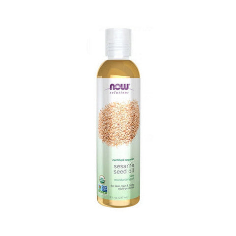 Now Foods, Organic Sesame Seed Oil, 8 Oz Now Foods