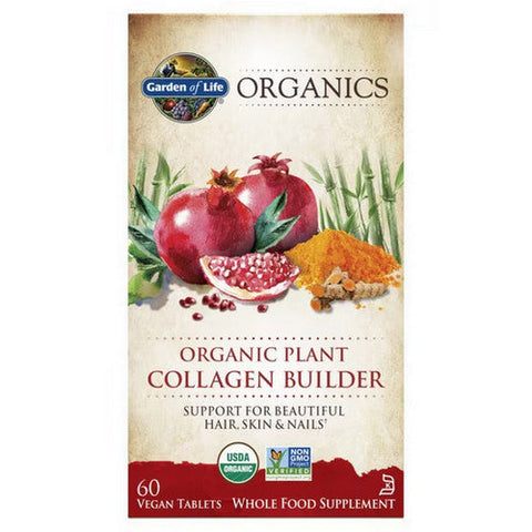 Garden of Life, Organics Organic Plant Collagen Builder, 60 Tabs Garden of Life