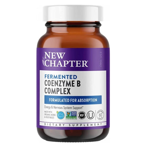 New Chapter, Coenzyme B Food Complex, 60 Count New Chapter