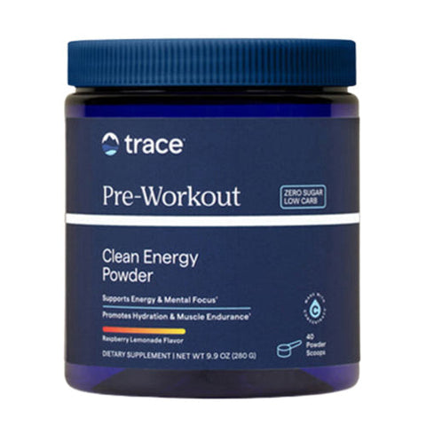 Trace Minerals, Pre-Workout Clean Energy Powder, 9.9 Oz Trace Minerals