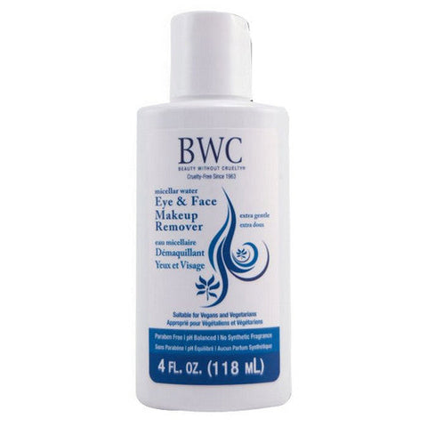 Beauty Without Cruelty, Eye And Face Makeup Remover Extra Gentle, 4 Oz Beauty Without Cruelty
