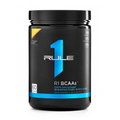 Rule 1, R1 BCAA, Unflavored 158 Grams Rule 1