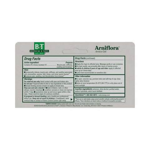Boericke & Tafel, Boericke And Tafel Arniflora Arnica Gel, 2.75 Oz Boericke & Tafel