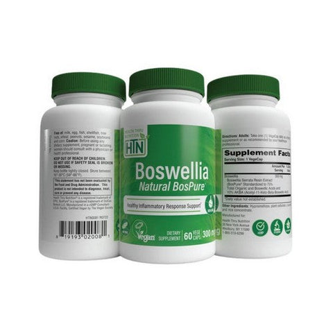 Health Thru Nutrition, Boswellia Bospure, 300 Mg, 60 Veg  Caps Health Thru Nutrition