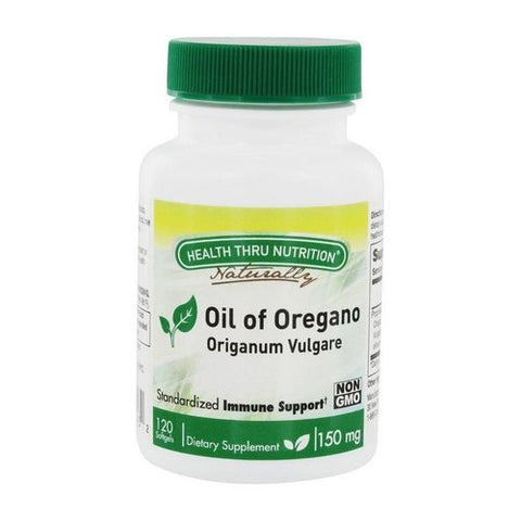 Health Thru Nutrition, Oil Of Oregano, 150 mg, 120 Softgel Health Thru Nutrition