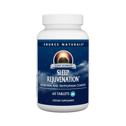 Source Naturals, Sleep Science Sleep Rejuvenation, 60 Tabs Source Naturals