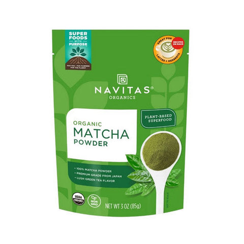 Navitas Organics, Organic Matcha Powder, 3 Oz Navitas Organics