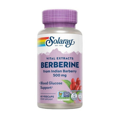 Solaray, Vital Extracts Berberine, 500 Mg, 60 Veg Caps Solaray