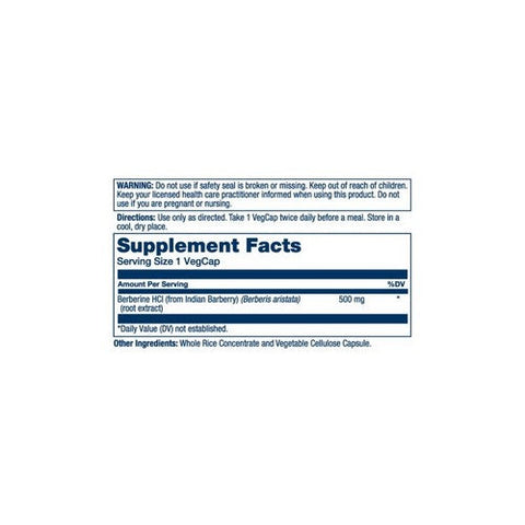 Solaray, Vital Extracts Berberine, 500 Mg, 60 Veg Caps Solaray