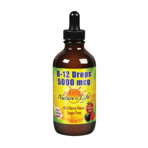 Nature's Life, B12 Methlycobalamin, 4 Oz Nature's Life