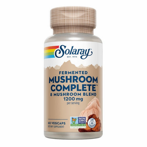 Solaray, Fermented Mushroom Complete, 600 mg, 60 Veg Caps Solaray