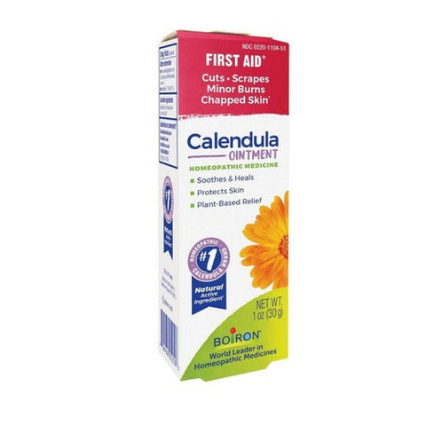 Boiron, Calendula Ointment First Aid Cuts Scrapes Minor Burns Chapped Skin, 1 Oz Boiron