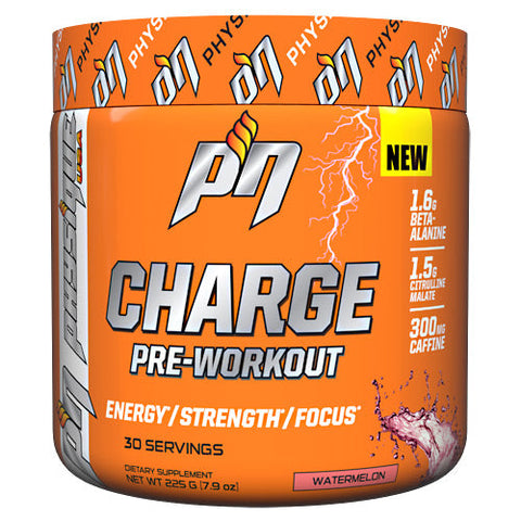 Physique Nutrition, Charge Pre Workout, Blue Raspberry 30 Servings Physique Nutrition