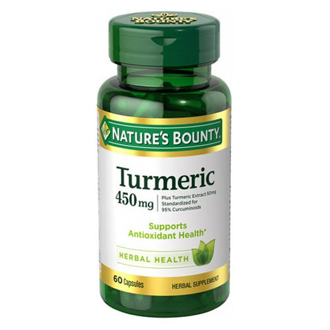 Nature's Bounty, Turmeric Curcumin, 450 mg, 24 X 60 Caps Nature's Bounty