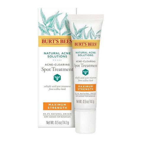 Burts Bees, Acne Solutions Maximum Strength Spot Treatment Cream, 0.5 Oz Burts Bees