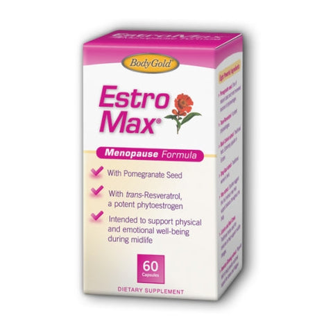 Body Gold, Estro Max Menopause, 60 Count Body Gold