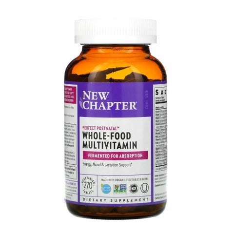 New Chapter, Perfect Postnatal Multivitamin, 270 Veg Slim Tabs New Chapter